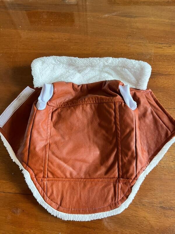 Padded Leather Jacket
