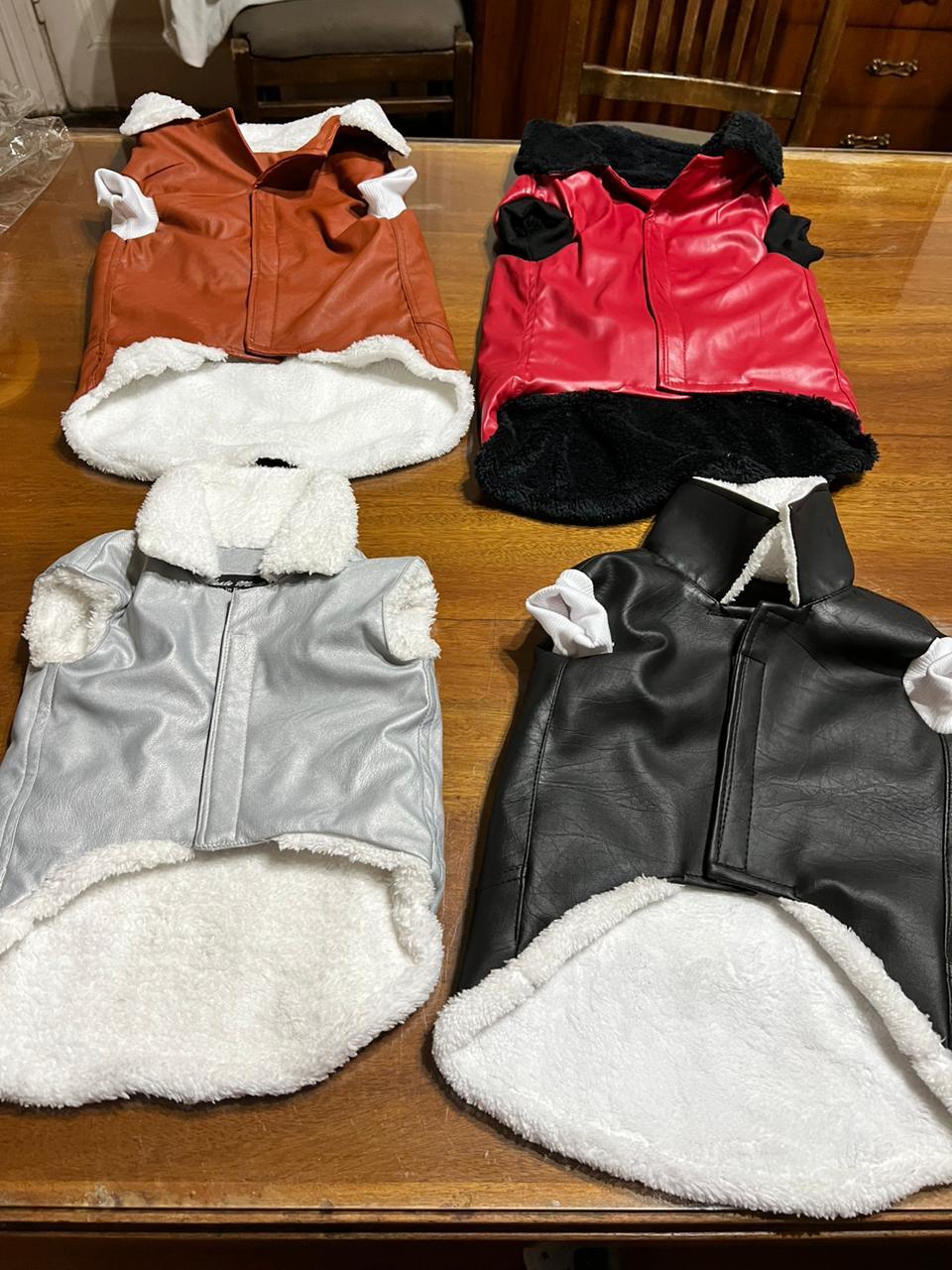 Padded Leather Jacket