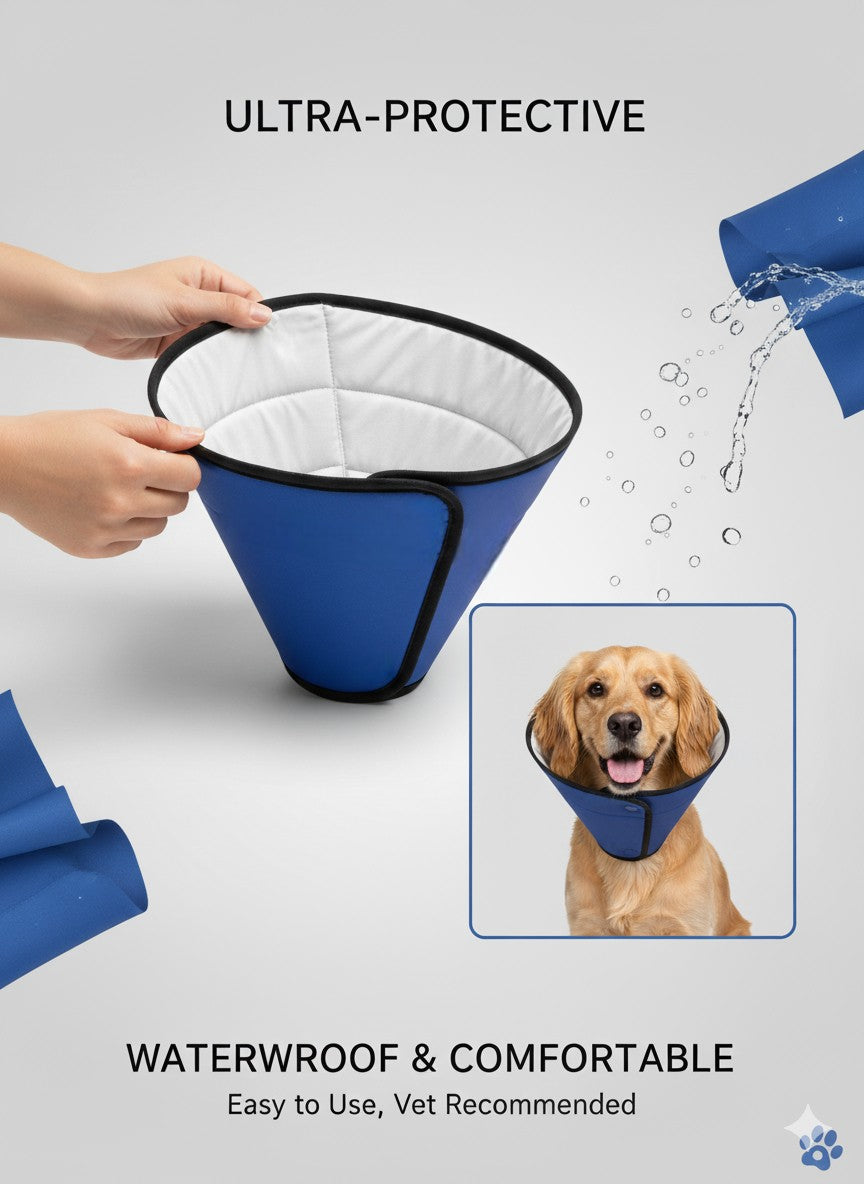 Dog Padded Waterproof Cone